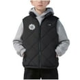 thumbnail image 4 of QATAINLAV Kids Heated Puffer Vest Warmer Youth Electric Heating Waistcoat for Boys and Girls (Battery Pack Not Included), Black,, 4 of 10