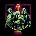 thumbnail image 2 of Men's Star Wars: The Book of Boba Fett The Armorer Din and Boba  Graphic Tee Black Large, 2 of 5
