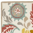 thumbnail image 3 of SAFAVIEH Four Seasons Blair Floral Area Rug, Ivory/Grey, 2'6" x 4', 3 of 5