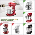 thumbnail image 3 of Mezclador Slider Bamboo compatible con KitchenAid 5-8Qt, 3 of 7