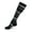Black, variant on Yoyauz Men's and Women's Cycling Compression Socks - Best for Running, Sports, Cycling - 15-20 mmHg
