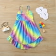 thumbnail image 6 of Young adult fashion Girls Dress for Wedding Guest Little Girls Graphic Dress Kids Square Neck Casual Dresses Fashion Party Outfit, 6 of 6