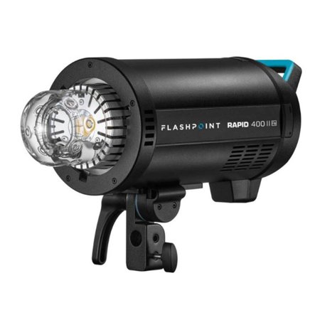UPC: 0192223172159 | Flashpoint Rapid 400 II HSS Monolight with Built-In R2 2.4GHz Radio Remote System  Bowens Mount