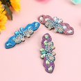 thumbnail image 4 of Pinza de pelo de mariposa con diamantes de imitación para mujer, pasadores de lazo de cristal, adorno de horquilla, 3 uds. FLhrweasw  Nuevo, 4 of 6