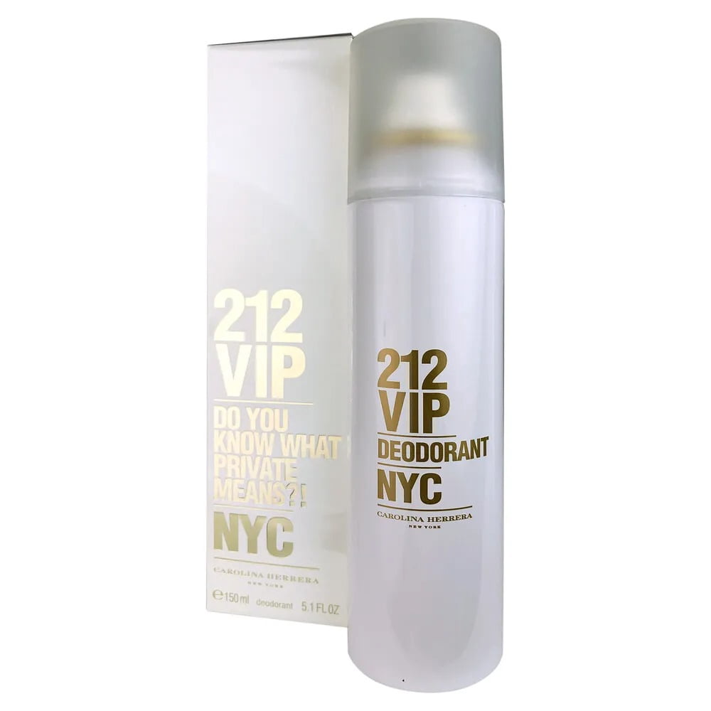 212 VIP by Carolina Herrera for Women - 5 oz Deodorant Spray
