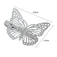 thumbnail image 5 of Skymirror All-match Butterfly Hollow Vivid Hairpin Hair Clip Hair Barrette Hair Accessories for Daily Wear, 5 of 8