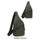 thumbnail image 2 of Bolsa de pecho para deportes al aire libre: versátil bolso de hombro para hombre, bandolera ligera, organizador multicompartimento, bolsa de actividades de 30 x 17 x 6 cm, material resistente., 2 of 3