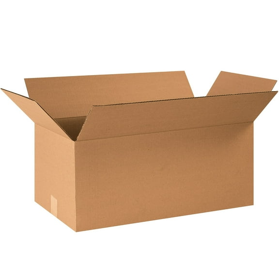 Box Partners Corrugated Boxes 26" x 14" x 12" Kraft 20/Bundle 261412