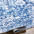 thumbnail image 4 of Mark&Day Washable Rugs, 3x5 Straughn Traditional Blue Area Rug, Blue White Carpet for Living Room, Bedroom or Kitchen (3' x 5', Machine Washable), 4 of 6