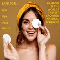 thumbnail image 2 of RAGUPEL 2026 New 16 Packs Organic Reusable Makeup Remover Pads,Washable Eco-Friendly Natural Bamboo Cotton Rounds for All Skin Types with Cotton Laundry Bag, 2 of 7