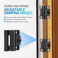 thumbnail image 4 of 10 Pcs Adjustable Torque Hinges for Wooden Box Cabinet Door Window Furniture Locking Hinges, 4 of 7