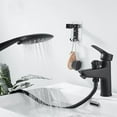 thumbnail image 2 of Transemion Modern Faucets Easy To Install Bathroom Accessory For Stylish Upgrade Soft Black 1Set, 2 of 6