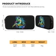 thumbnail image 5 of XYZCANDO Splatter Sea Turtle Print School Backpack Set Large Capacity Book Bag Primary School Bookbag Back-to-School Backpacks Lunch Bag Pencil Case with Zipper Compartment, 5 of 6