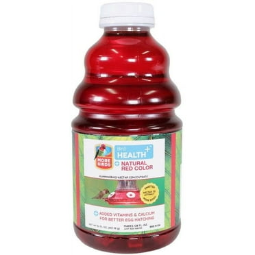 More Birds Health Plus Natural Red Hummingbird Nectar Concentrate [Bird, Hummingbird Nectars & Foods] 32 oz