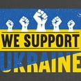 thumbnail image 2 of CafePress - We Support Ukraine Maternity T Shirt - Maternity Dark T-Shirt, 2 of 3