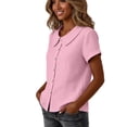 ChaoHeng Women's Tops, Tees & Blouses Women's Spring Tops Lace Sleeve ...