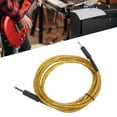 thumbnail image 1 of Guitar Instrument Cable, 6.35mm Male to Male Straight to Straight TRS Audio Cable for Electric Guitar, Bass, Keyboard, Mixer, Equalizer, Advanced Noise Reduction, 1 of 7