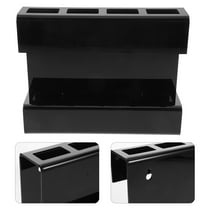 Worgeous Wall Mounted Chopstick and Straw Holder with Draining Magnetic Kitchen Storage for Cabinet Door Organization