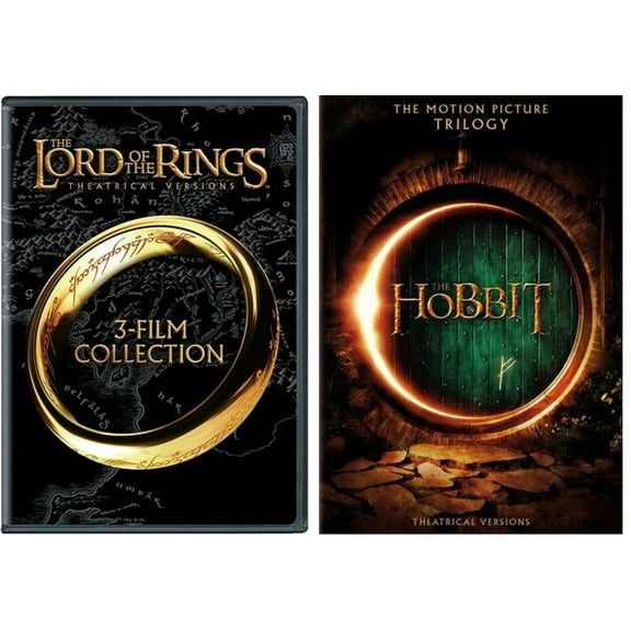 The Lord Of The Rings Trilogy & The Hobbit Trilogy (DVD) (2 DVD Set) [2001, 2012]