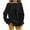 Black, variant on biudgviw Oversized Sweatshirt for Women Trendy off Shoulder Long Sleeve Hooded Fall Baggy Drawstring Pullover Shirts