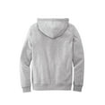 thumbnail image 2 of District Men Male V-Neck Hoodie Dt8100 Lt Hthr Grey X-Large, 2 of 2