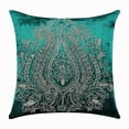 thumbnail image 1 of Throw Pillow Cover, Decorative Pillow Covers 22x22 inch (55x55 cm) Green, Velvet Throw Pillow Covers, Handmade Pillow Covers, Paisley Pillow Covers, Traditional Pillow - Royal Duke, 1 of 3