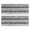 Black Geometric Striped, variant on Kitchen Rugs Sets Of 2,Black Geometric Striped Pattern Anti Fatigue Kitchen Mat Rugs Non Slip Washable,Decorative Kitchen Floor Mats for Kitchen,Sink,Laundry,17"X47"