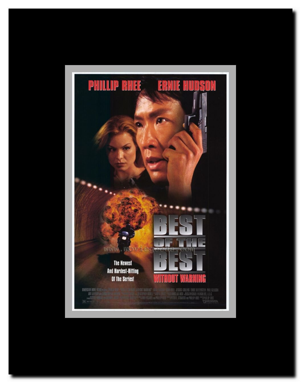 Best Of The Best Without Warning Framed Movie Poster Walmart Com