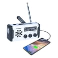 thumbnail image 1 of Waterproof Hand-crank nerator Outdoor Emerncy Radio SOS Solar Charging Strong Light Flashlight ,Handy Bright, 1 of 6