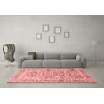 thumbnail image 3 of Ahgly Company Indoor Square Persian Red Traditional Area Rugs, 7' Square, 3 of 4