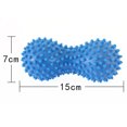 thumbnail image 3 of Peanut Spiky Massage Balls Trigger Point Foot Roller Relief Pain Muscle Relax Massage Ball, 3 of 9