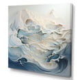 thumbnail image 2 of Designart "Serenity In The Mountain Waves" Landscape Mountains Wall Art Living Room, 2 of 7