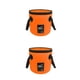 thumbnail image 3 of Naiovety Cubo de agua plegable de PVC, lavabo, viaje, Camping, pesca, canotaje, organizador reutilizable, accesorios de contenedor Type6 NO6 Naiovety CBP233980, 3 of 5