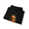 thumbnail image 4 of Pumpkin Skull Dot Day Unisex Heavy Blend™ Hooded Sweatshirt, 4 of 9