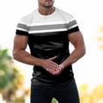 thumbnail image 6 of Sngxgn Men's Lightweight Short Sleeve Crew Neck T-Shirt(Black,L), 6 of 7
