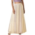 thumbnail image 1 of Ivory Bandhani Printed Lehenga Skirt, 1 of 6