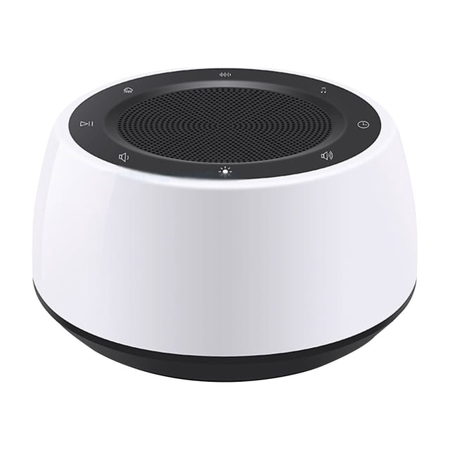 Baby Sound Machine Night Light White Noise Machine, Sleep Sound Machine with 16 Soothing Sounds, 7 Colors Baby Night Light, Full Tou-Ch, 5-Speed Timer, Plug-In, Baby Sound Machine, Adult
