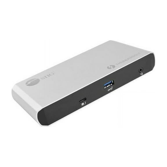 SIIG Thunderbolt 3 Dual DP 4K Video Docking Station JUDK0C11S1