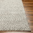 thumbnail image 4 of Hauteloom Chole Recycled Material Living Room, Bedroom Area Rug - Contemporary - Natural Gray, Dark Gray, Gray - 5' x 7'6", 4 of 8