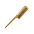 thumbnail image 4 of Estbridge Golden Plastic Fine Tooth Comb for Hair Combing Use with Smooth Teeth and Rounded Appearance 7.5 inches, 4 of 8