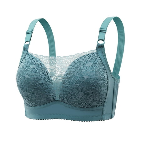 GENGING Bras for WomenWoman s Fashion Plus Size Wire Comfortable Hidden Clearance Push Up Hollow Out Bra Underwear