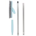 thumbnail image 3 of Blue Rotatable Bath Brush with Long Handle for Deep Cleaning at Home, 3 of 8
