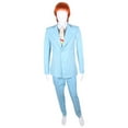 thumbnail image 2 of Blue 70's Rock Star Classic Adult Men Halloween Costume - Large, 2 of 4