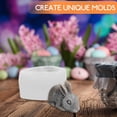 thumbnail image 3 of Easter Bunny Mold Rabbit Scented Candle Mold Aromatherapy Candle Soap Mold, 3 of 8