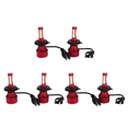 thumbnail image 1 of 6x H4 Hb2 9003 2200W 330000Lm 4-Side LED Headlight Kit Hi/Lo Power Bulbs 6000K, 1 of 8