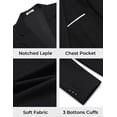 thumbnail image 5 of COOFANDY Mens Casual Sport Coat Blazer One Button Lightweight Suit Jackets, 5 of 6