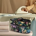thumbnail image 2 of HELLHERO Lightweight Dustproof Travel Iron Organizer Butterfly and Floral Pattern Most Iron Travel Carrying Case, Bag Only, 2 of 6
