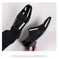 thumbnail image 2 of Men's Leather Shoes - New Business Formal Wear with Casual Style, Spring and Autumn Breathability, 2 of 4