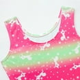 thumbnail image 3 of FLMEI Toddler Kids Girls Gymnastics Leotard for 5-12 Years Biketards Tank with Shorts Quick Dry One-Piece Dance Outfit for Girls, 3 of 7