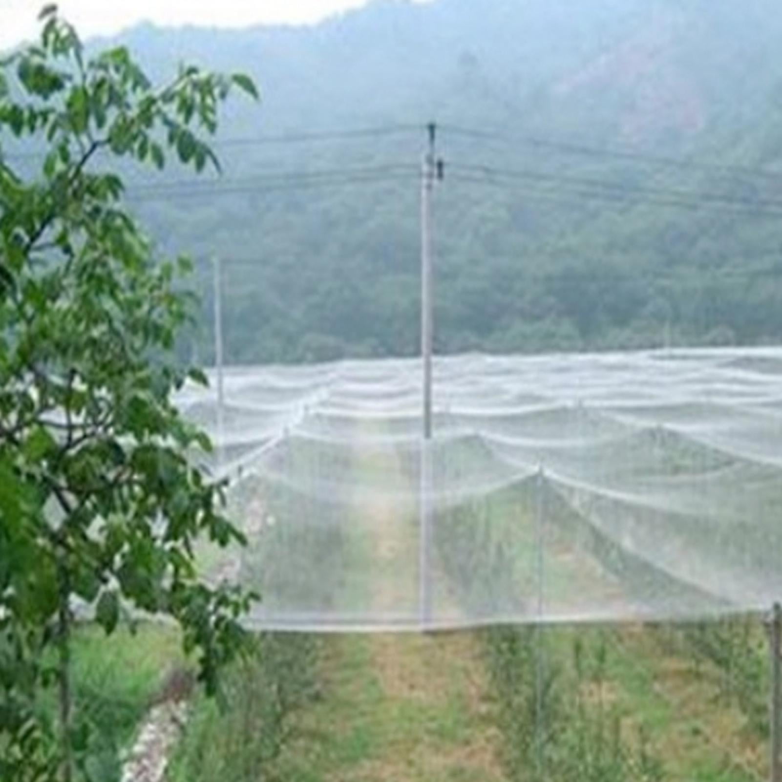 BOKYAN Garden Net Mesh 13.12x52.49ft (4x16m) Heavy Duty Anti-Bird Netting Plant Pest Control Mesh 1-Inch Hole Animal Repellent Cover for Fruit Trees Vegetables Poultry